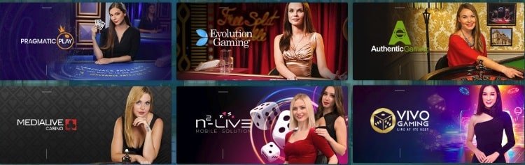 live casino 22bet