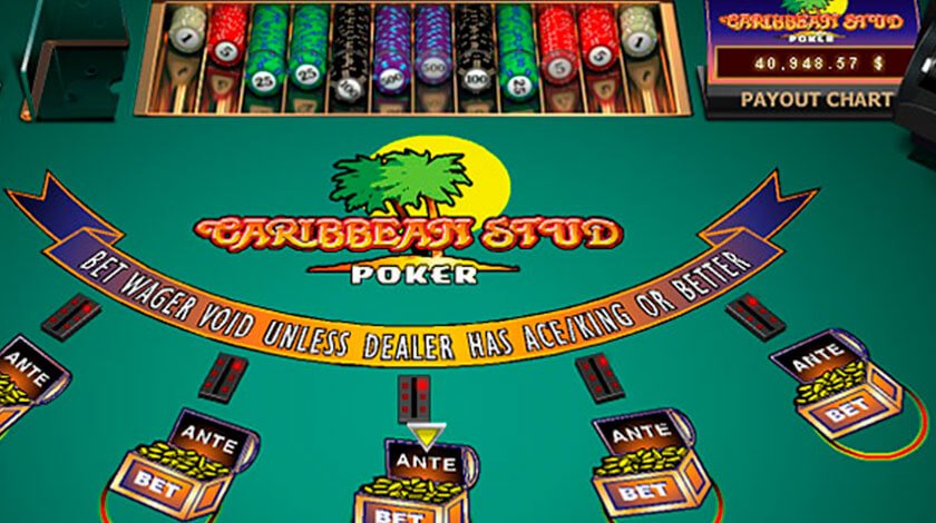 caribbean stud poker casino