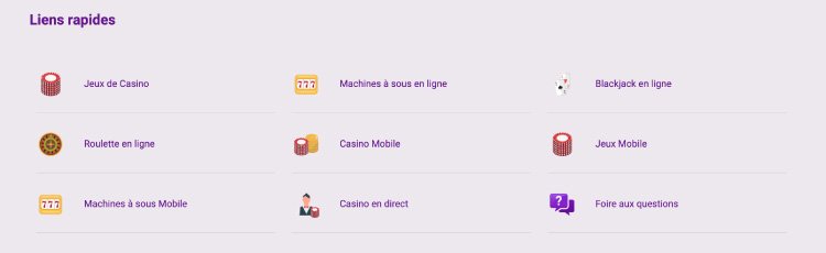 liens rapides casino jackpot city français