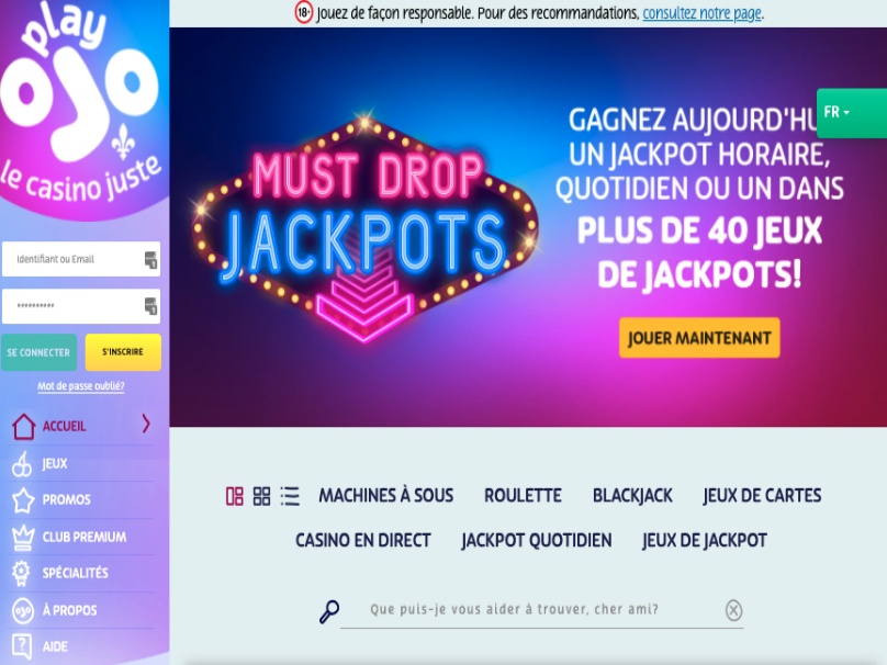 playojo casino
